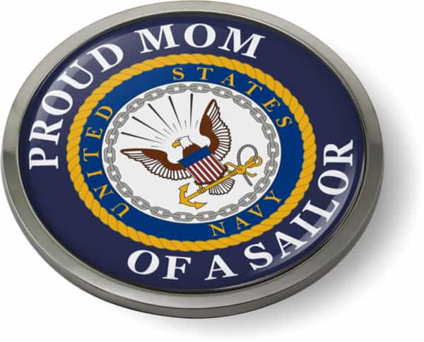 U.S. Navy Proud Mom of a Sailor Emblem